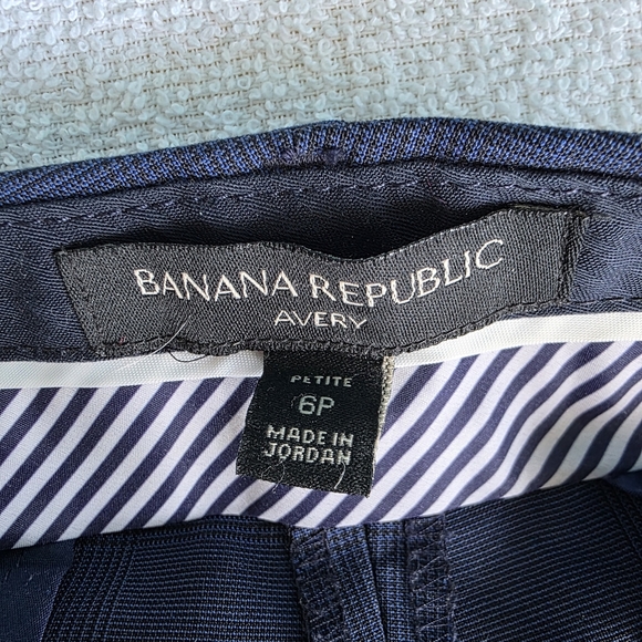 Banana Republic Navy Avery Pants - Picture 2 of 12